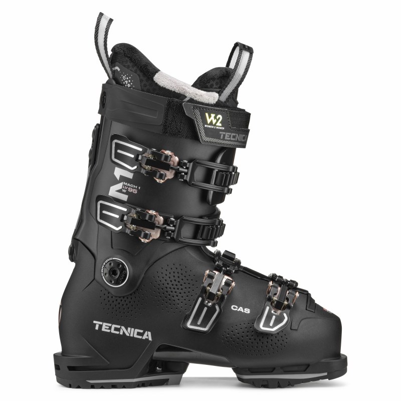 【レビューで送料無料】 95 Womens 1 Mach Tecnica LV Options Alpine - 2025 22.5 スキー